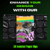 Enhance your designs with 20 high-quality isolated paper rips!