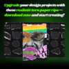 Enhance your designs with 20 high-quality isolated paper rips!