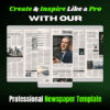 Professional Newspaper Template: Create & Inspire Like a Pro