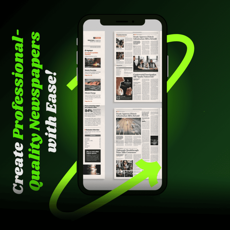 Professional Newspaper Template: Create & Inspire Like a Pro