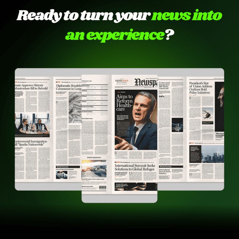 Professional Newspaper Template: Create & Inspire Like a Pro