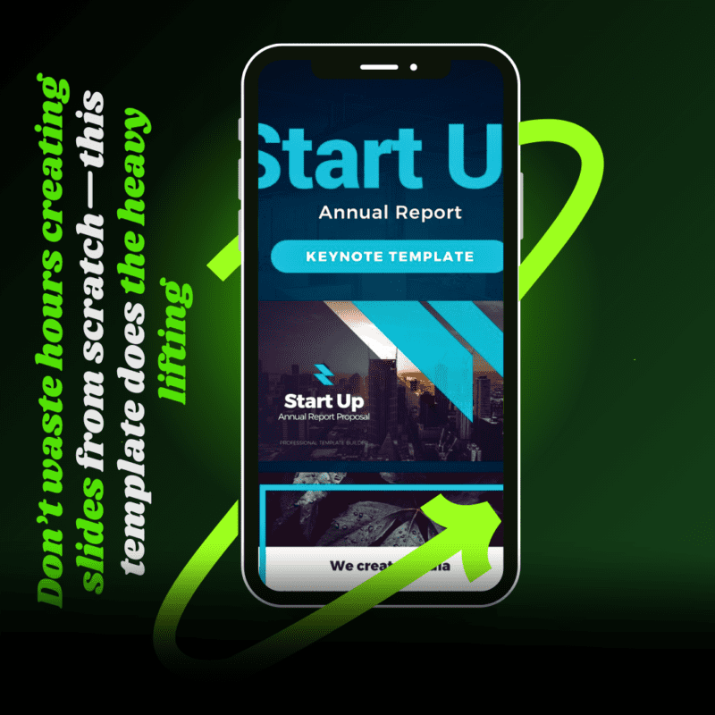 Start Up Annual Report – Animation Proposal Template
