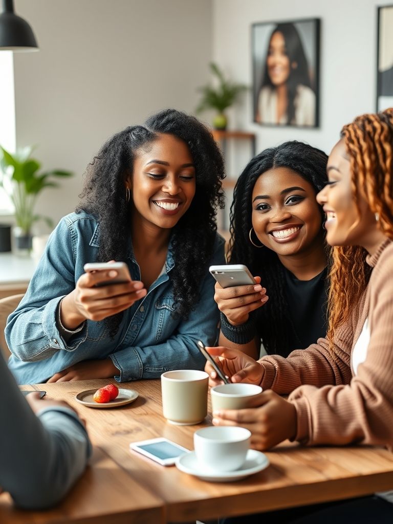 Two small business owners collaborating to market their product without spending money